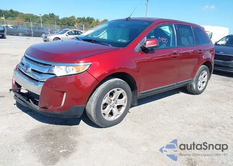 2014 Ford Edge Sel z USA, uszkodzony, nr VIN 2FMDK4JC2EBA14236